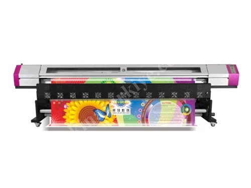 Tek Kafalı 210 cm Eco Solvent Baskı Makinası - Galaxy Ud-211 Aa 