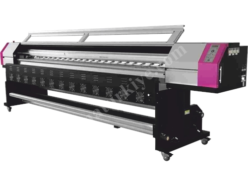 2 Kafalı 320 cm Eco Solvent Baskı Makinası - Galaxy Ud-3212 Aa 