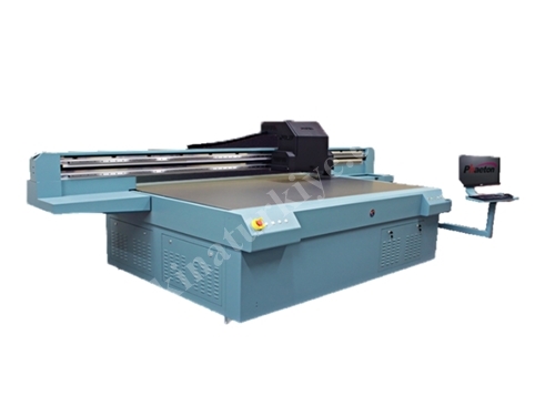 8 Kafalı 250x126 cm Uv Baskı Makinası - Galaxy Ud-25C8ufc 