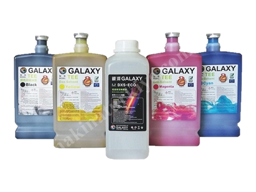 Eco Solvent Baskı Mürekkebi 4 Renk - Galaxy Tee