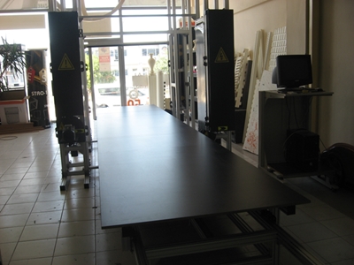 Machine de découpe de polyuréthane à double colonne haute vitesse - 2