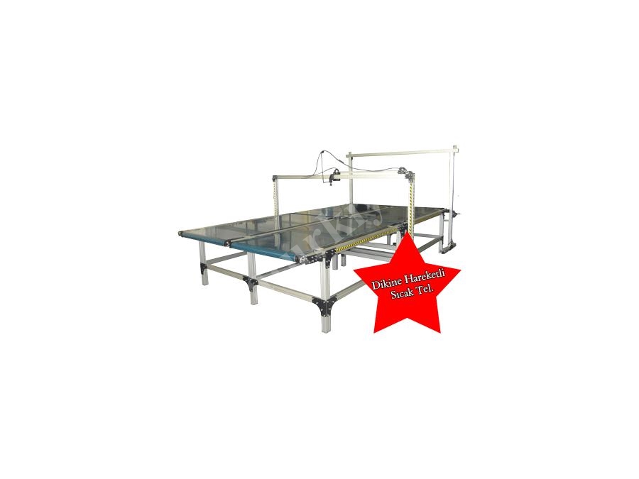 Double Conveyor Hot Wire Sponge Filter Cutting Machine