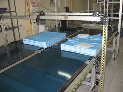 Double Conveyor Hot Wire Sponge Filter Cutting Machine - 5