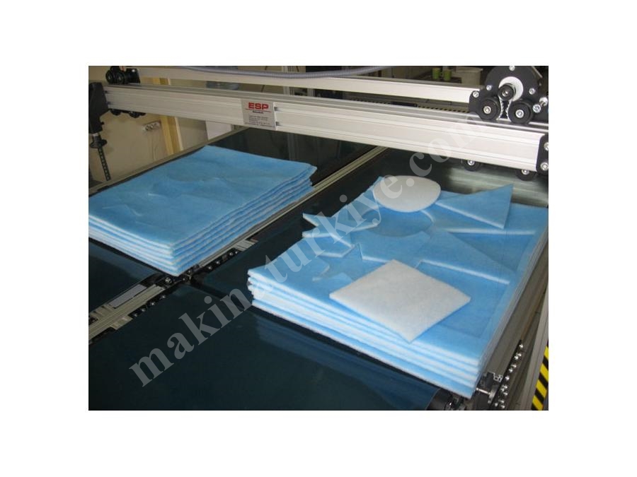 Double Conveyor Hot Wire Sponge Filter Cutting Machine