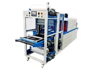 380x500x700 mm İticili Tam Otomatik Shrink Ambalaj Makinesi 