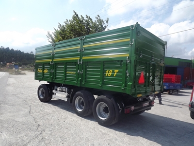 Üç Dingil Damperli Römork 18 Ton - Palazoğlu - 3