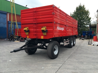 Üç Dingil Damperli Römork 24 Ton - Palazoğlu - 3