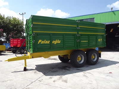 2 Dingil Tır Tipi Damperli Römork 20 Ton - Palazoğlu - 3