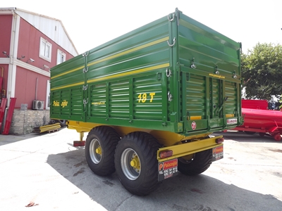 2 Dingil Tır Tipi Damperli Römork 20 Ton - Palazoğlu - 1