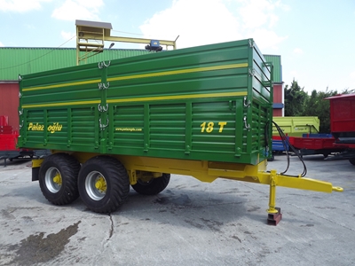 2 Dingil Tır Tipi Damperli Römork 20 Ton - Palazoğlu - 4