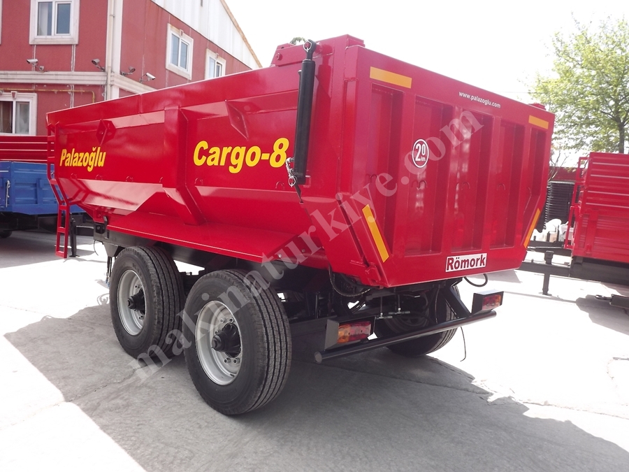 İki Dingil Tır Tipi Römork 8 Ton - Palazoğlu Cargo-8