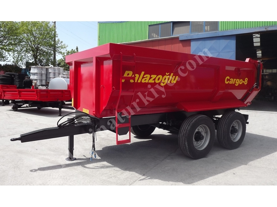 İki Dingil Tır Tipi Römork 8 Ton - Palazoğlu Cargo-8