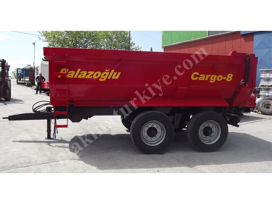 İki Dingil Tır Tipi Römork 8 Ton - Palazoğlu Cargo-8