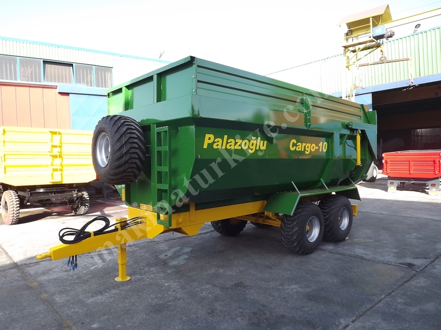 İki Dingil Tır Tipi Römork 10 Ton -Palazoğlu Cargo-10