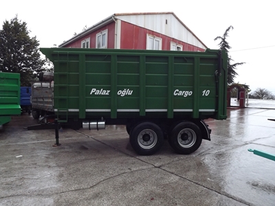 Tır Tipi Düz Kasa Römork 10 Ton - Cargo-10 - 0