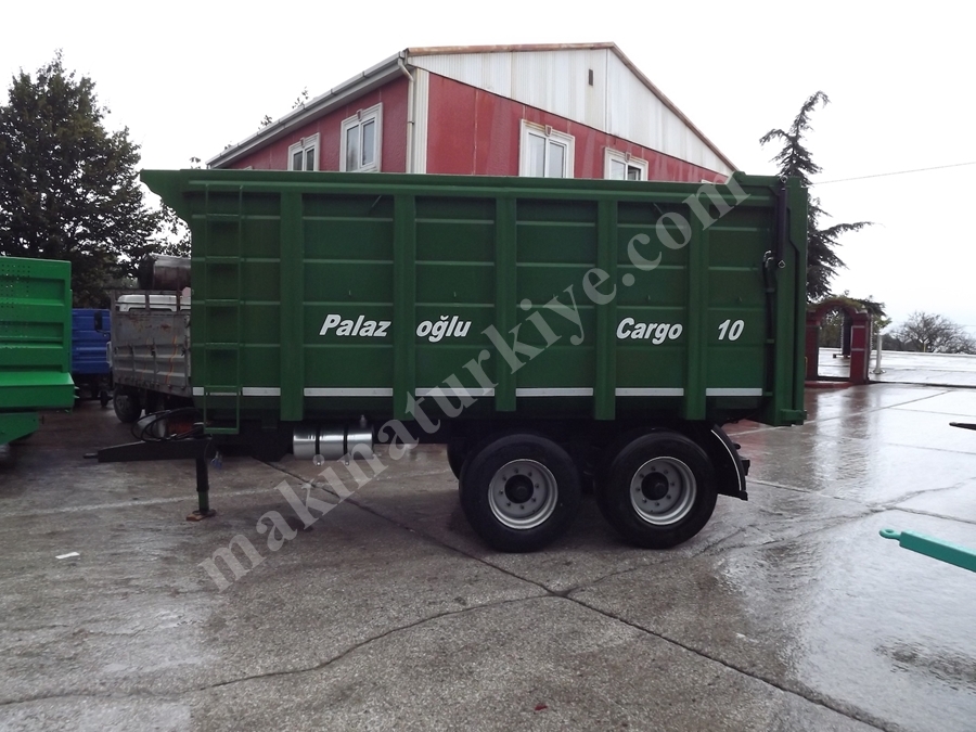 Tır Tipi Düz Kasa Römork 10 Ton - Cargo-10