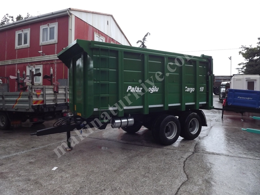 Tır Tipi Düz Kasa Römork 10 Ton - Cargo-10