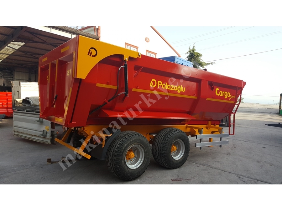 2 Dingil Tur Tipi Römork 15 Ton - Cargo-15