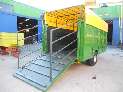 Hayvan Taşıma Römorku 5 Ton - Palazoğlu - 5