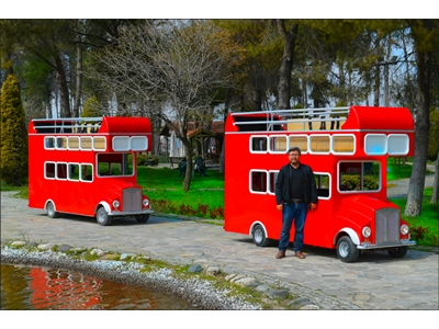 Çift Katlı Gezi Treni 20 Çocuk - London Bus  - 4