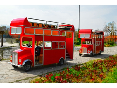 Çift Katlı Gezi Treni 20 Çocuk - London Bus  - 1