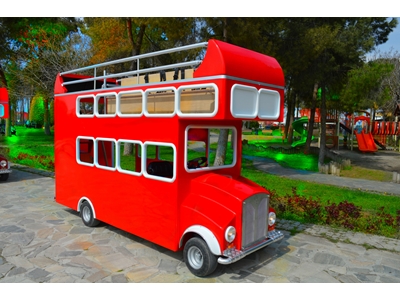 Çift Katlı Gezi Treni 20 Çocuk - London Bus  - 3