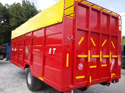 Hayvan Taşıma Römorku 8 Ton - Palazoğlu - 1