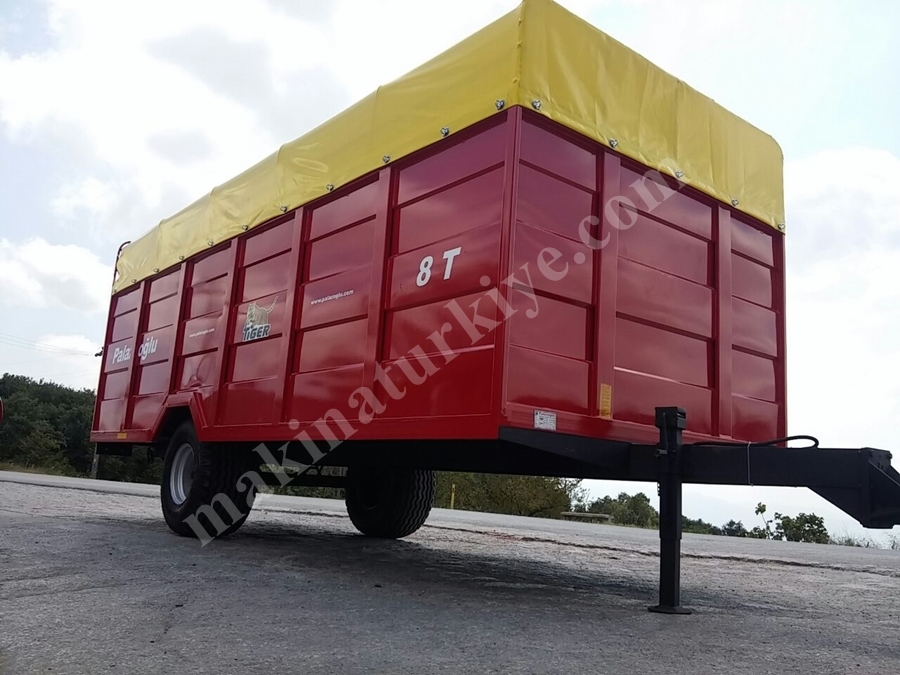 Hayvan Taşıma Römorku 8 Ton - Palazoğlu
