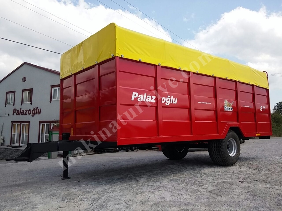 Hayvan Taşıma Römorku 8 Ton - Palazoğlu