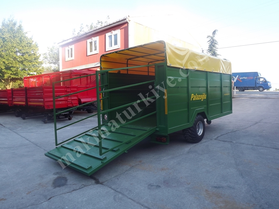 Hayvan Taşıma Römorku 8 Ton - Palazoğlu