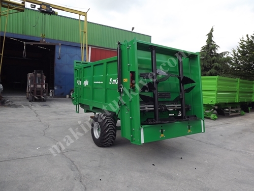 Katı Gübre Römorku 6 Ton 5 M³ - Palazoğlu