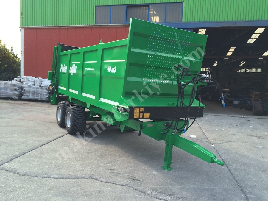 Katı Gübre Römorku 12 Ton 10 M³ - Palazoğlu
