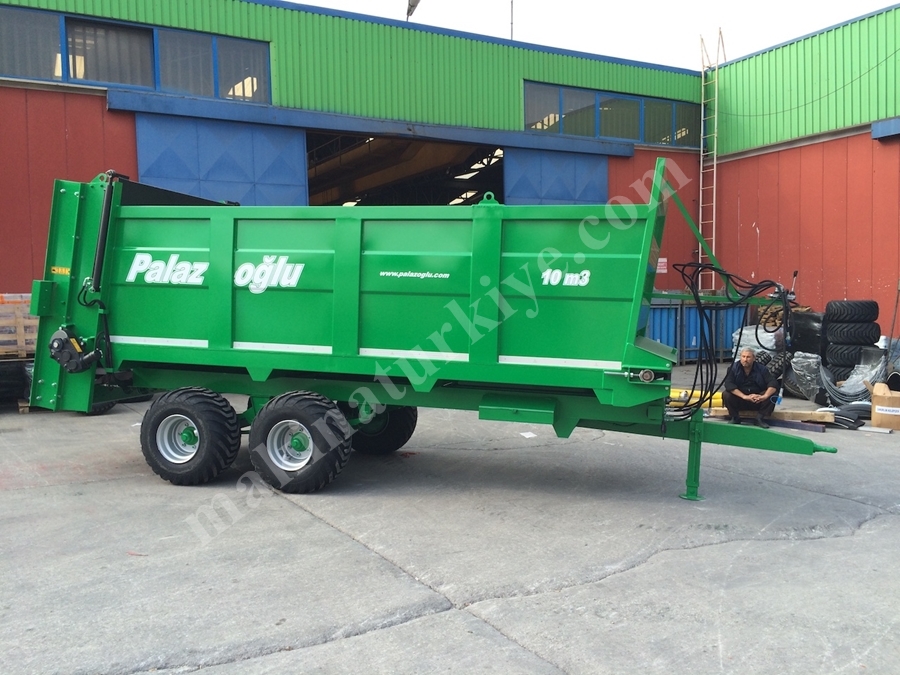 Katı Gübre Römorku 12 Ton 10 M³ - Palazoğlu