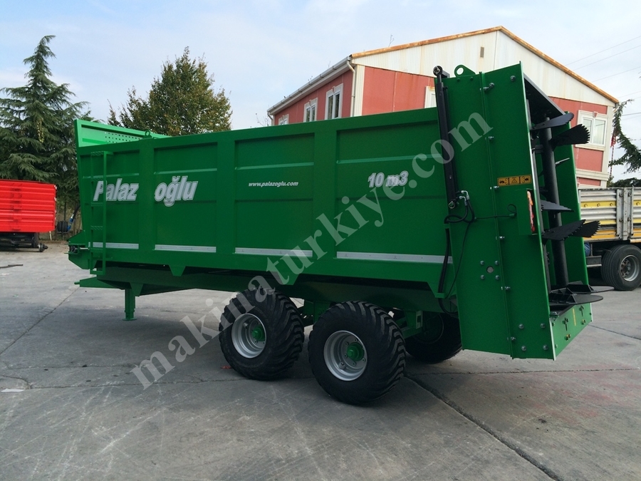 Katı Gübre Römorku 12 Ton 10 M³ - Palazoğlu