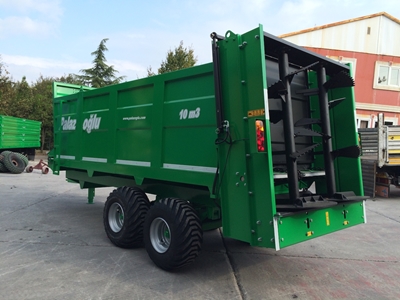 Katı Gübre Römorku 12 Ton 10 M³ - Palazoğlu - 1