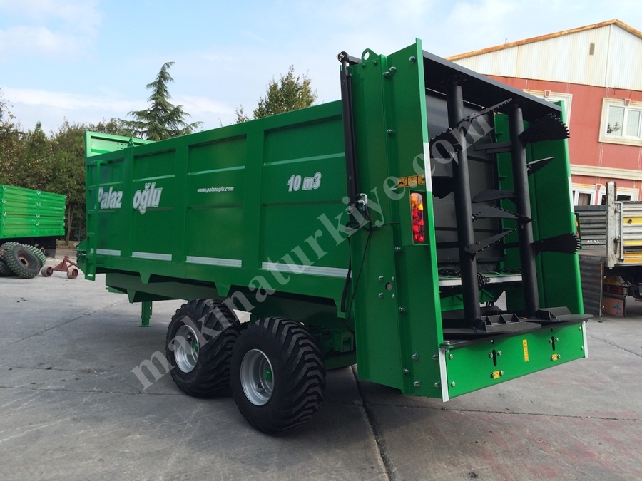Katı Gübre Römorku 12 Ton 10 M³ - Palazoğlu