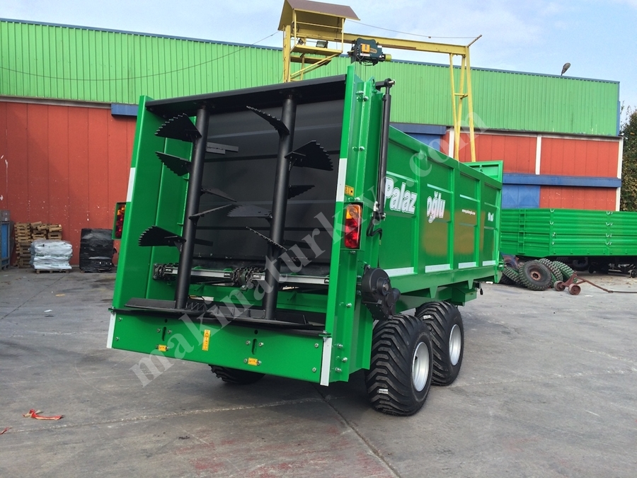 Katı Gübre Römorku 12 Ton 10 M³ - Palazoğlu
