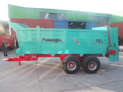 Katı Gübre Römorku 22 Ton 18 M³ - Palazoğlu - 5