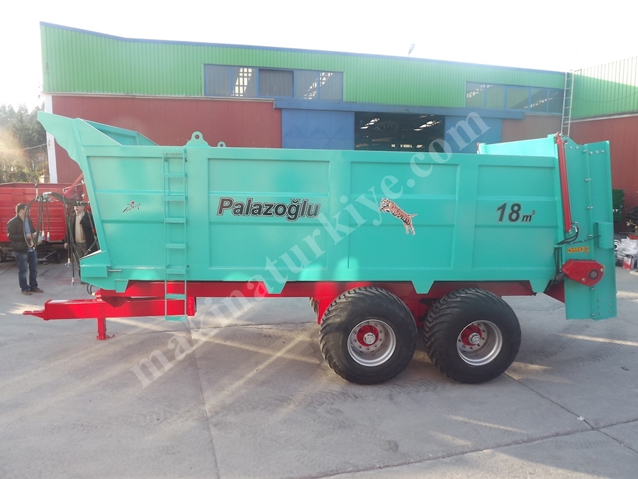 Katı Gübre Römorku 22 Ton 18 M³ - Palazoğlu