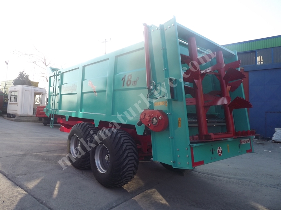 Katı Gübre Römorku 22 Ton 18 M³ - Palazoğlu
