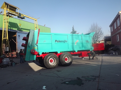 Katı Gübre Römorku 22 Ton 18 M³ - Palazoğlu - 4