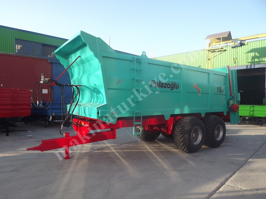 Katı Gübre Römorku 22 Ton 18 M³ - Palazoğlu