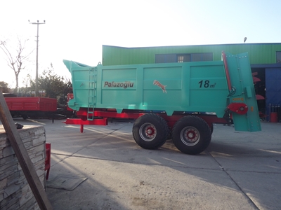 Katı Gübre Römorku 22 Ton 18 M³ - Palazoğlu - 1