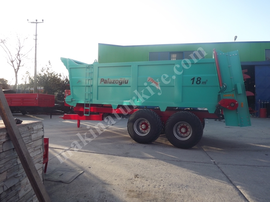Katı Gübre Römorku 22 Ton 18 M³ - Palazoğlu