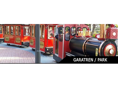 Akülü Gezi Treni Park E-01 - Battery Sightseeing Train Park E-01  - 2