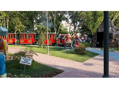 Akülü Gezi Treni Park E-01 - Battery Sightseeing Train Park E-01  - 3