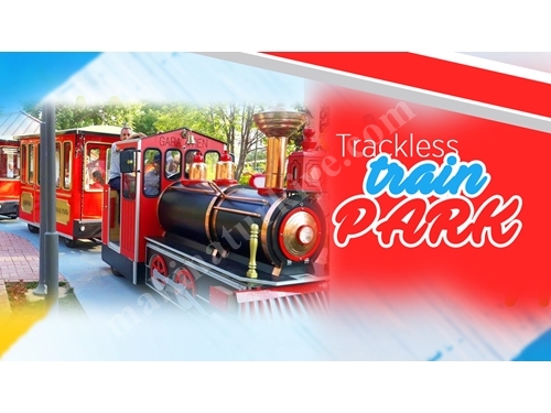 Akülü Gezi Treni Park E-01 - Battery Sightseeing Train Park E-01 