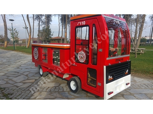 Akülü İtfaiye Gezi Treni / Fıre Car 