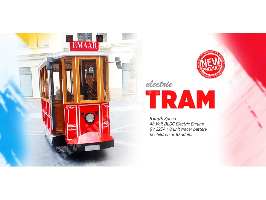Elektrikli Mini Tramvay - Mini Electricial Tram 