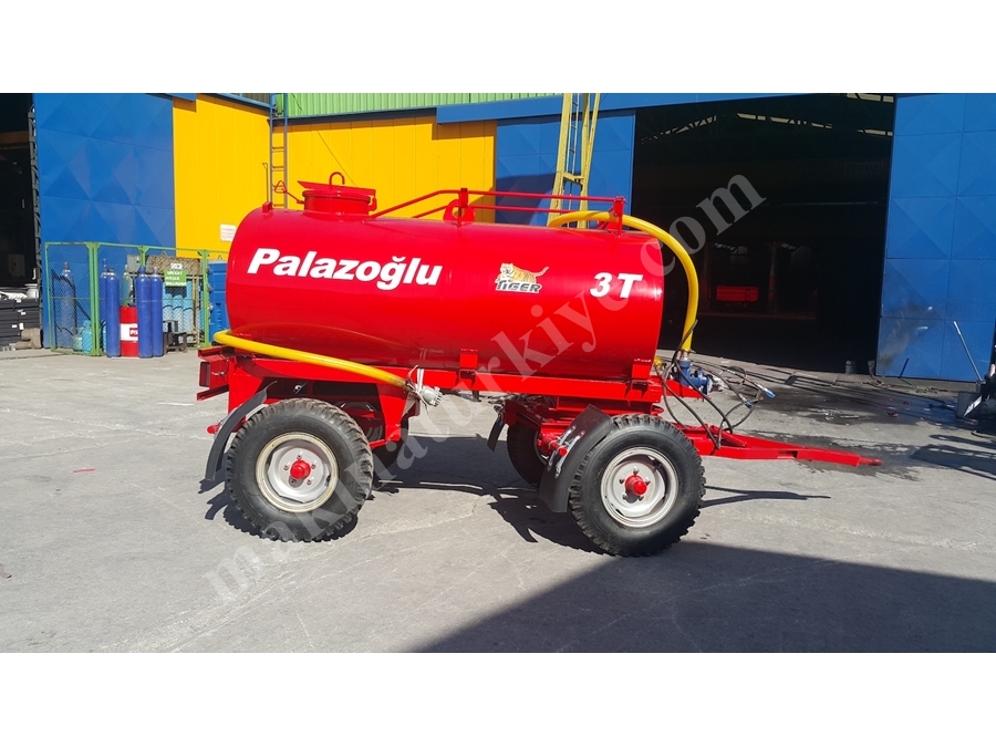 İki Dingil Su Tankeri 3 Ton - Palazoğlu
